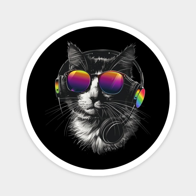 Cat DJ Mix Magnet by RazonxX